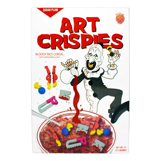 Terrifier - Caja De Cereal  Art Crispies  (con Cereal 180g.)