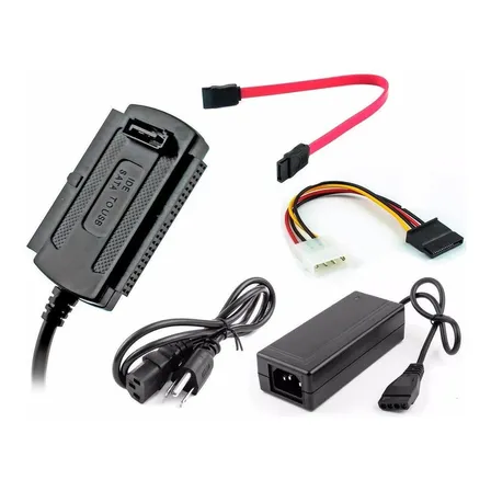 Adaptador Usb A Sata Pata Ide 2.5 3.5 Dvd Rw