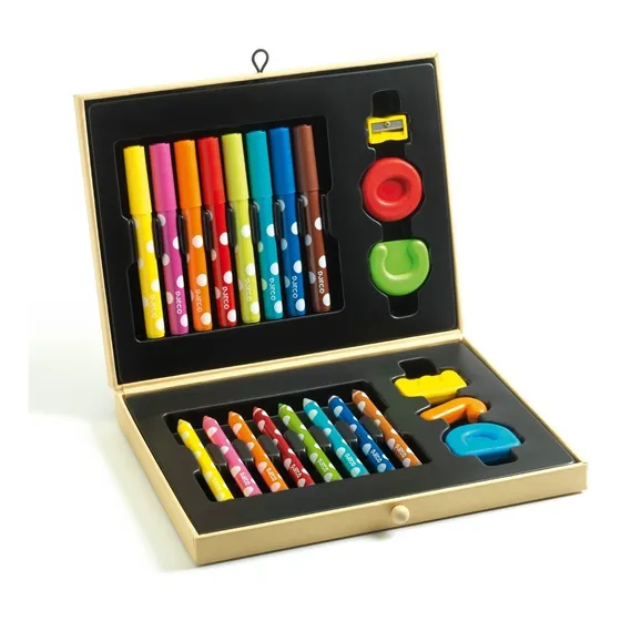 Mi Primer Caja De Colores Maletin Personalizable Djeco
