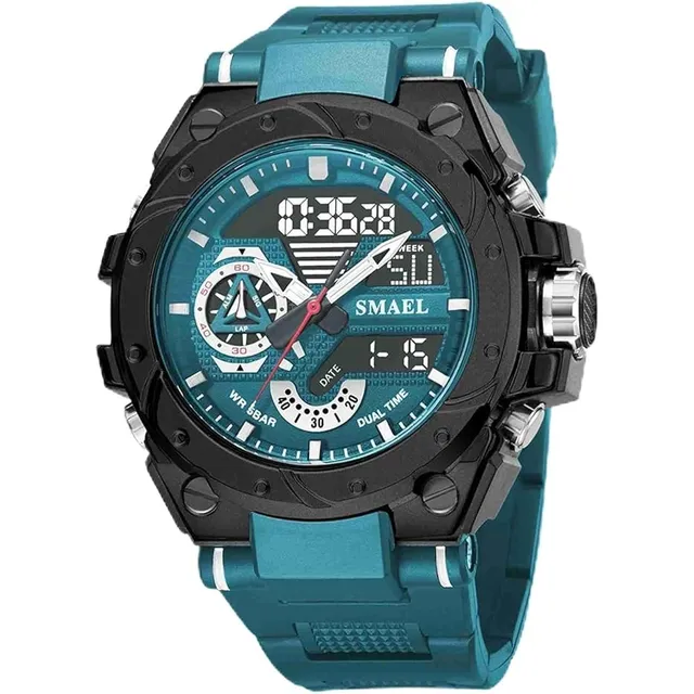 Reloj  Smael  Para Caballero Original Azul