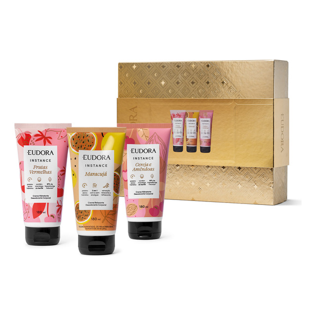 Kit Instance Hidratante Corporal Favoritos (3 Itens) Kit Instance Hidratante Corporal Favoritos (3 Itens)