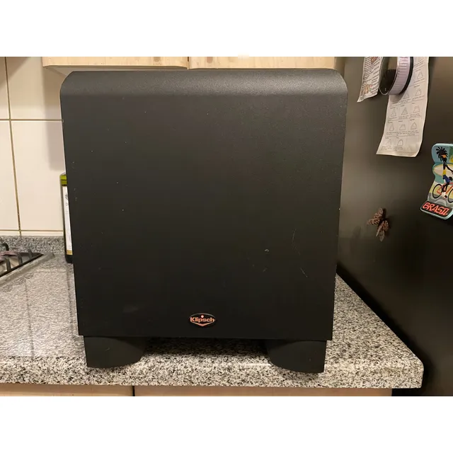 Sub Woofer Klipsch Ksw-10 Activo Impecable. Negro