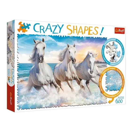 Rompecabeza Trefl Galope De Caballos 600 Piezas Paisaje Febo
