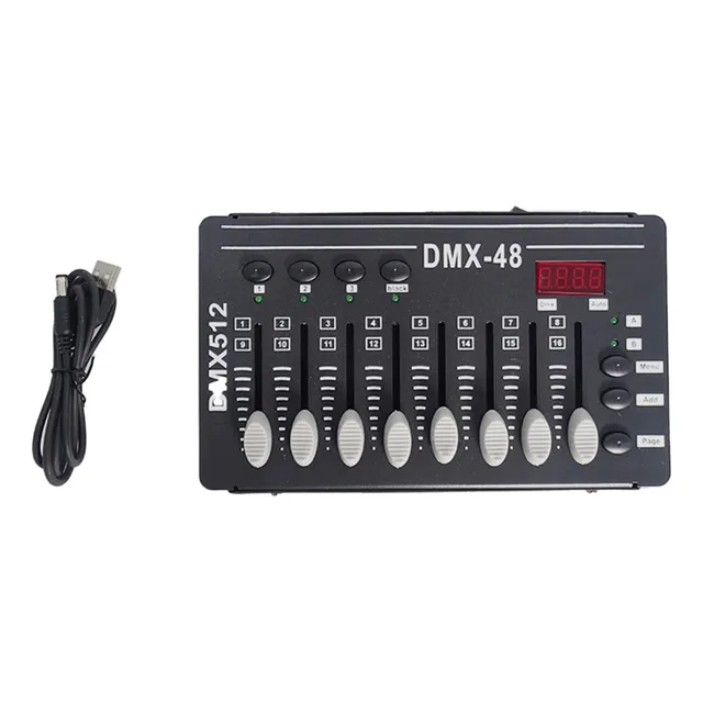 Controlador Dmx, Luces De Dj, Control De Consola, Dmx512 Led