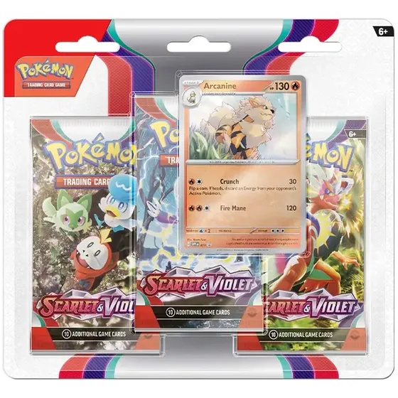 Pokemon Scarlet & Violet: 3 Booster Blister