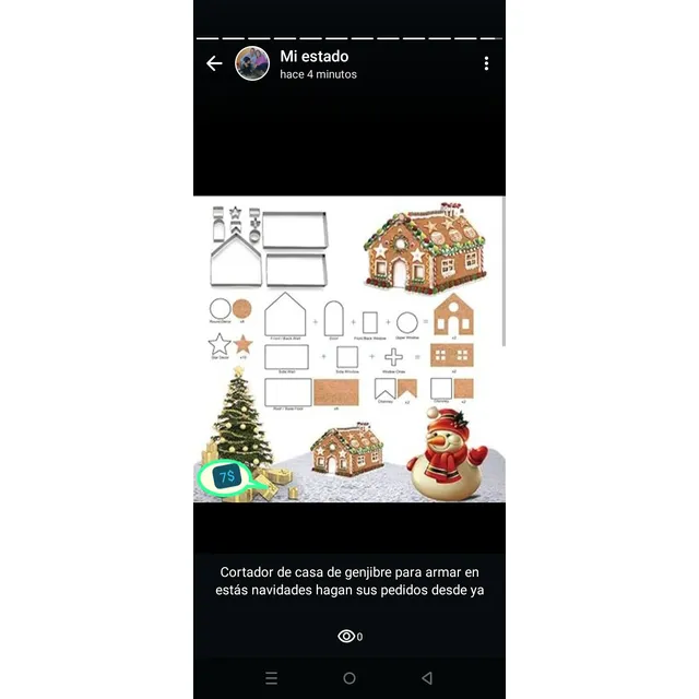 Cortador Para Armar Casa De Genjibre