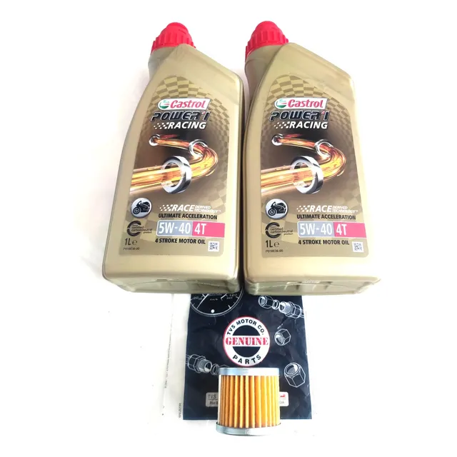 Kit Cambio Aceite Tvs Apache 200 Rtr 4v