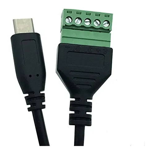 Juego 2 Conector Usb Tipo Para Bloque Terminal Tornillo