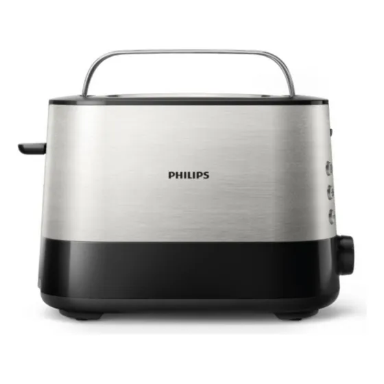 Tostadora 950 W 2 Panes Acero - Telecompras Sc