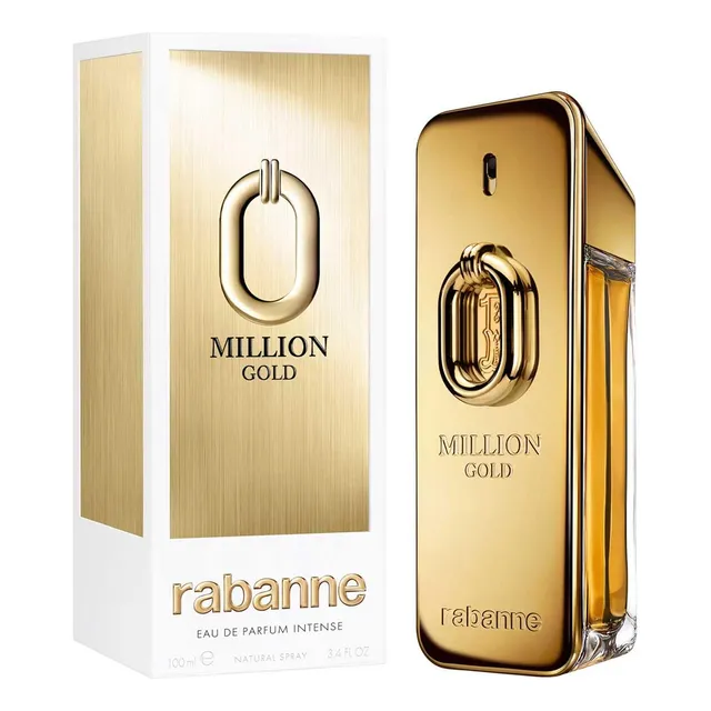 Paco Rabanne Million Gold Intense Edp Hombre 3.4 Oz Spray