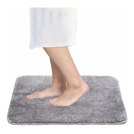 Betus Alfombra Baño Lujo Absorbente Agua Antideslizante 24 X