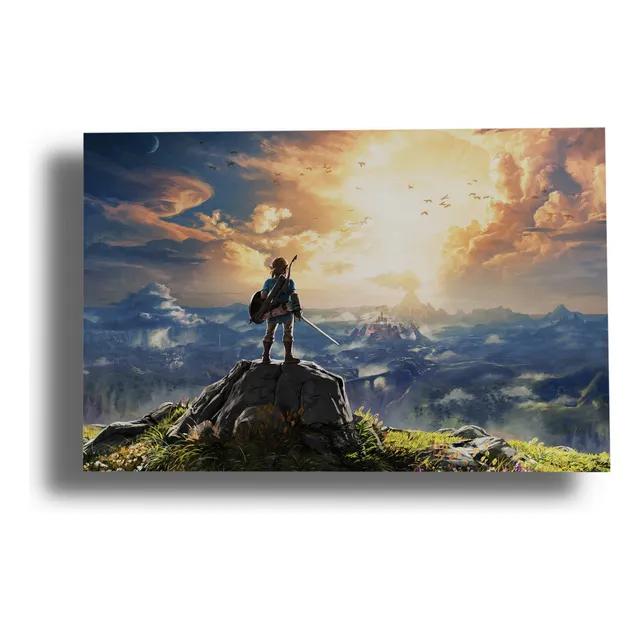 Cuadro 290 Zelda  40x53 Mdf Memoestampados
