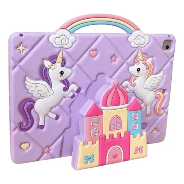 Funda Silicona 3d Soporte Para iPad 8va Generacion 10.2