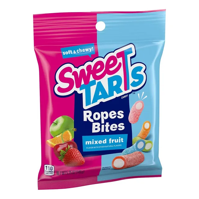 Dulces Sweetarts Ropes Bites Sabor Frutas Dulces Americanos