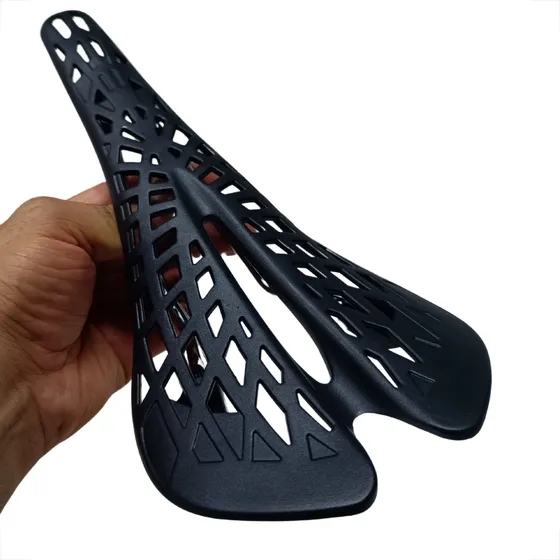 Selim Banco Acento Aranha Ventilado Confortável Speed Ou Mtb