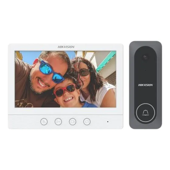 Kit De Videoportero Analógico Con Pantalla Lcd A Color De 7 