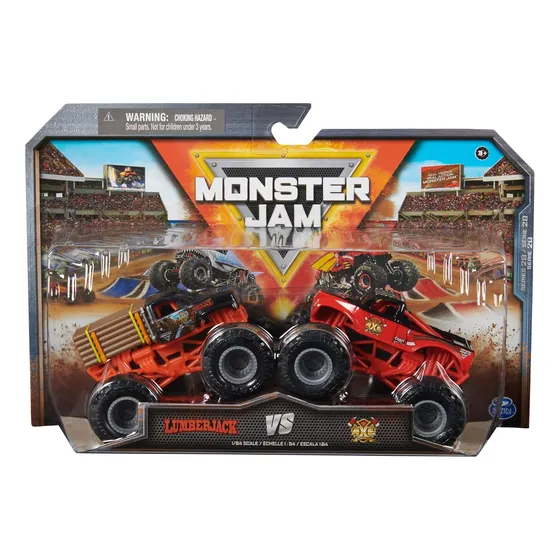 Hot Wheels Monster Jam Monster Trucks Paquete De 2 E/1:64
