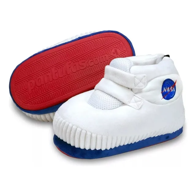 Pantufa Sneaker 3d Bota De Astronauta Solado Borracha - Nasa