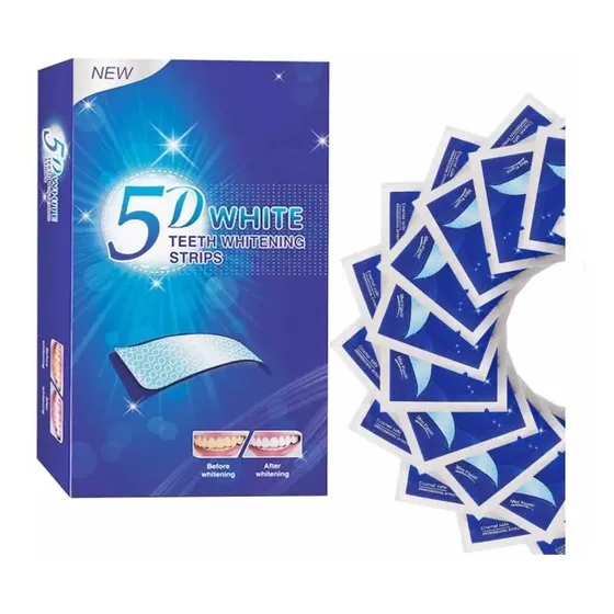 Tiras Blanqueadoras Dentales 5d 7 Pares 14 Tiras | Cuotas sin interés