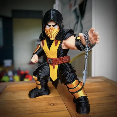 Mortal Kombat - Scorpion - Storm Collectibles - Robot Negro