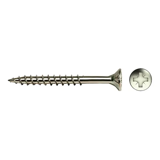 Tornillo Para Madera 6x80 Mm Cja 100 Un R/parcial 9b680vloxp