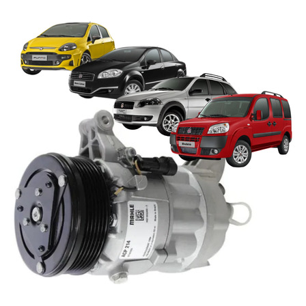 Compressor Mahle Punto Linea Bravo 2010 2011 2012 7090857 Compressor Mahle Punto Linea Bravo 2010 2011 2012 7090857