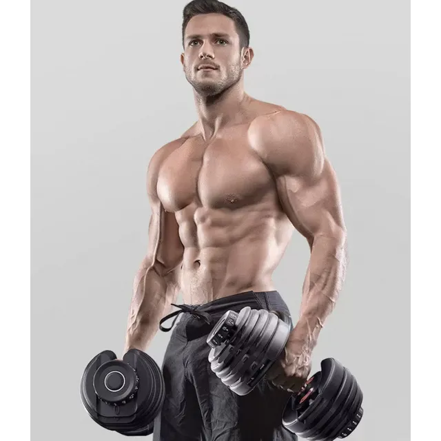 Sistema Mancuernas Ajustables Gimnasio En Casa