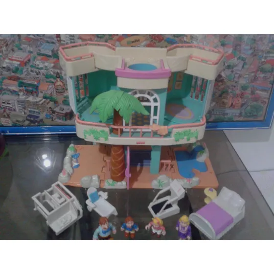 Casa Fisher Price De Dos Plantas.  