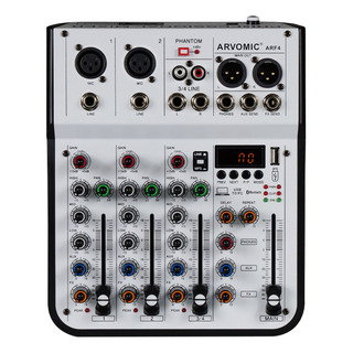 Mezclador Audio Consola Sonido Mezclas 4 Canales Mixer Dj Mezclador Audio Consola Sonido Mezclas 4 Canales Mixer Dj