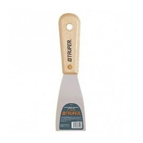 Espatula En Acero 2 PLG C/mango De Madera, Marca Truper