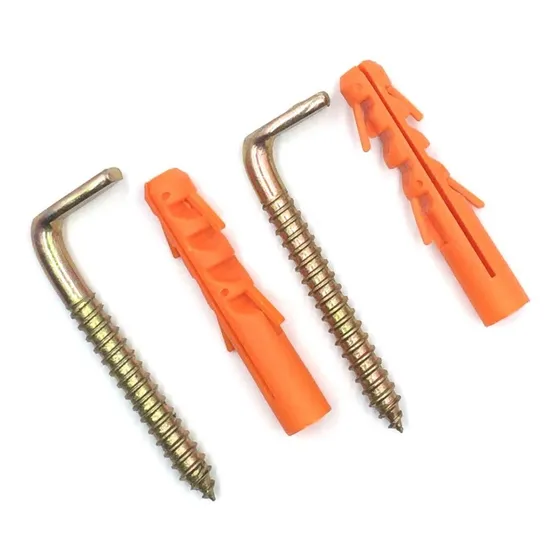 Set 2 Tornillos + Tacos Para Calefón Bronce Calidad Delsur