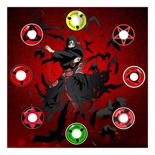 Itachi con lentes hotsell