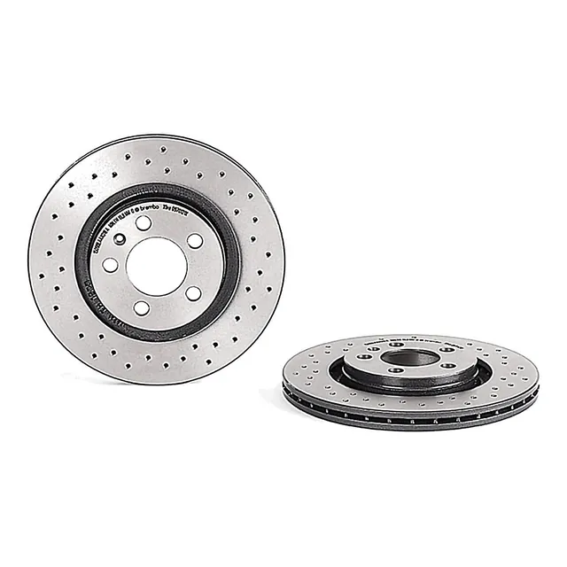 2 Discos Freno Hiperventilados (d) Jetta A-4 99-07