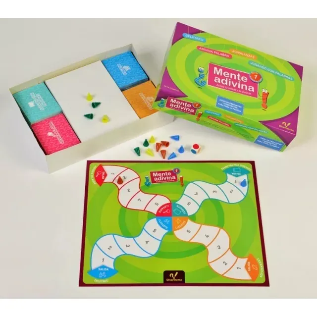 Juego De Mesa Mente Adivina 1 Divermente