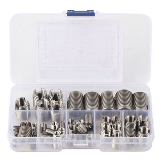Conjunto De Inserções De Rosca, 50 Unidades De Aço Inoxidáve Conjunto De Inserções De Rosca, 50 Unidades De Aço Inoxidáve