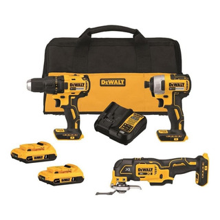 Dewalt 20v Max Brushless 3 Ferramentas Combo Kit Dewalt 20v Max Brushless 3 Ferramentas Combo Kit