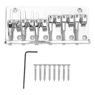 Bass Bridge Eléctrico De Aleación De Zinc, Tipo Fijo, 6 Cuer Bass Bridge Eléctrico De Aleación De Zinc, Tipo Fijo, 6 Cuer