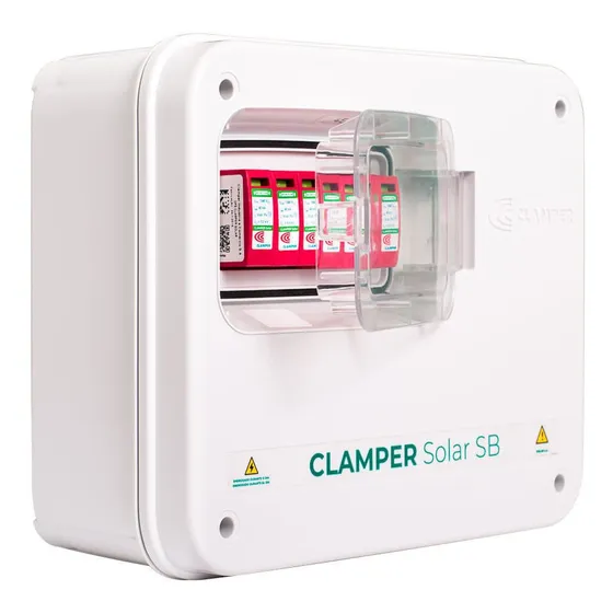Dps Clamper Solar Sb 4 Entradas 2 Saída 1040v 20a String Box