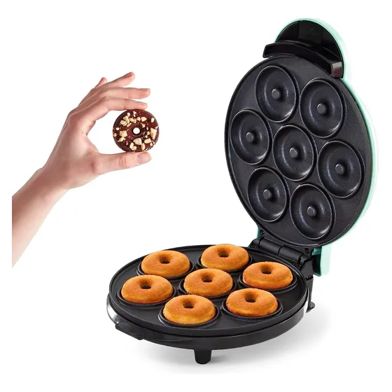 Mini Maquina Para Hacer Donas Dash Express Aqua Mesa Postres