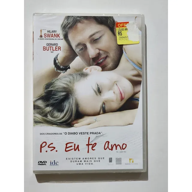 Dvd P.s Eu Te Amo Original Lacrado
