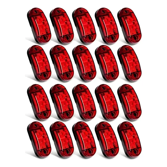 Lámpara Direccional Led De 12v-24v, 20 Piezas