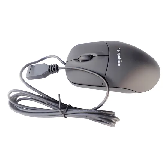 Mouse Alámbrico Clásico Usb Ambidiestro
