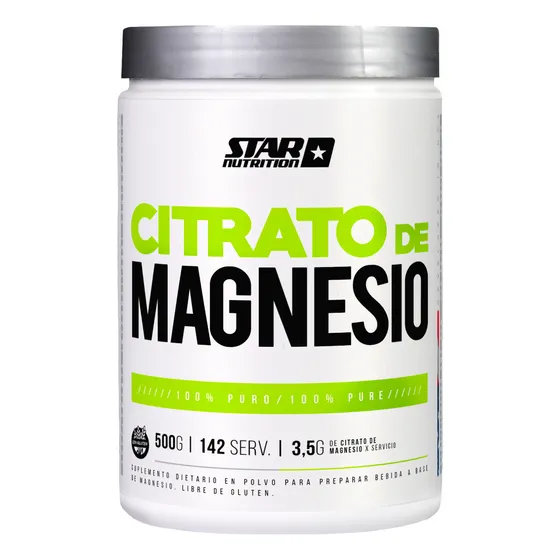 Star Nutrition Magnesio Sin Sabor X500gr