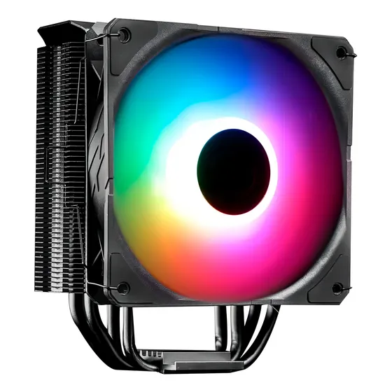 Disipador Cooler Master Hyper 212 Pro Black Argb Intel Y Amd Led Rgb