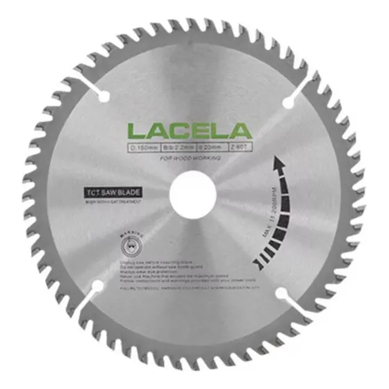 Disco De Corte  Para Madera Lacela - Dc06-60t Wo- 6puLG 60t