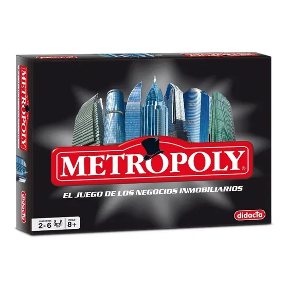 Juego De Mesa Metropoly Didacta Con Barrios De Montevideo