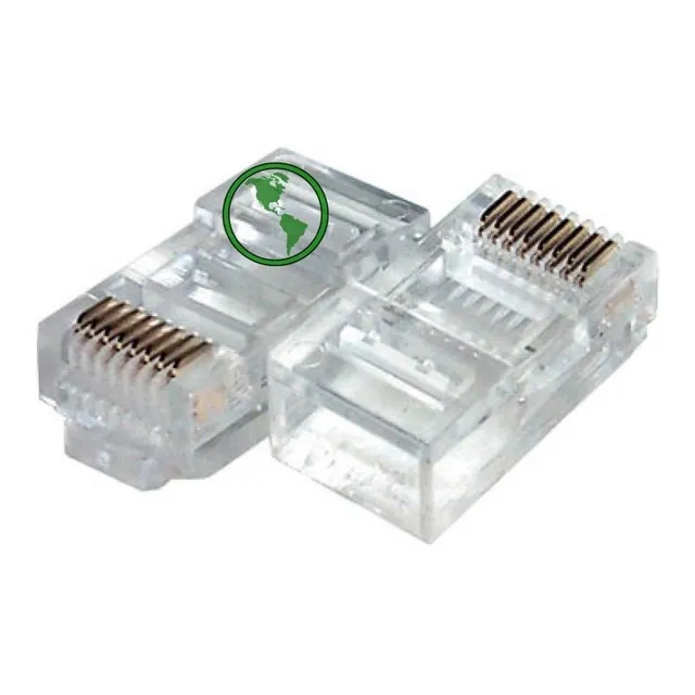 Conector Rj45 Cat6 Bolsa 100 Unidades 