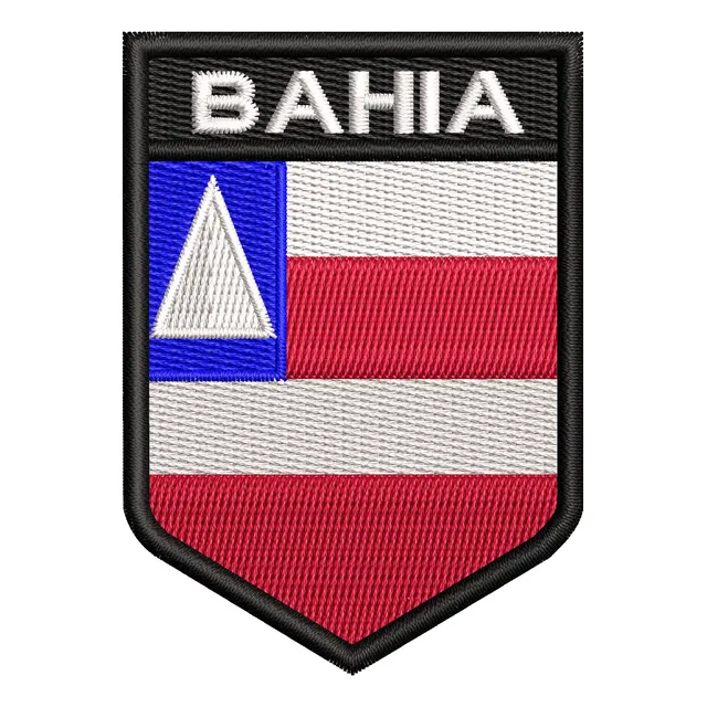 Patch Bordado Bandeira Dos Estados Escudo Olimpico Ban573