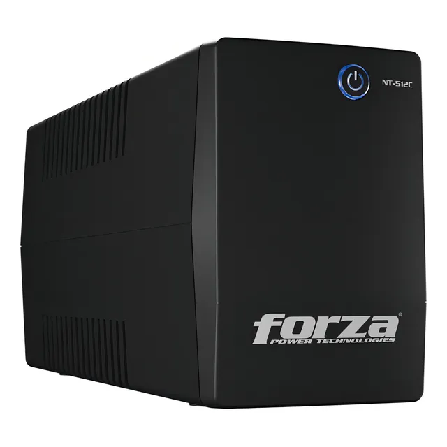 Ups Interactiva Forza Nt Series, 500va / 250w, 220v, 4 Tomas Color Negro