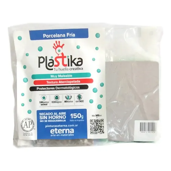 Porcelana En Frio Eterna X 150 Gramos Colores Color Blanco